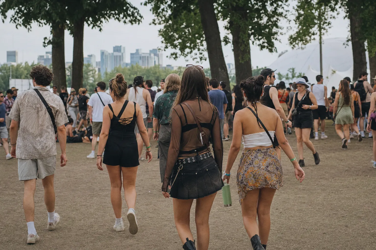 10 looks de festivaliers au festival Osheaga de Montréal
