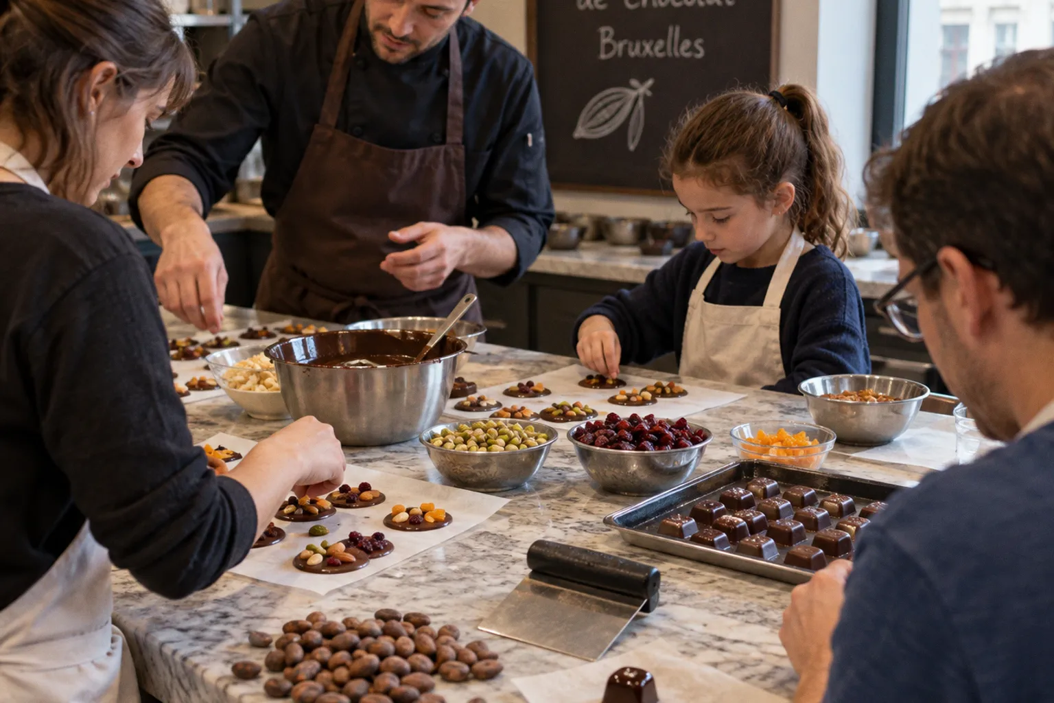 Atelier de chocolat à Bruxelles : le vrai prix d'une immersion