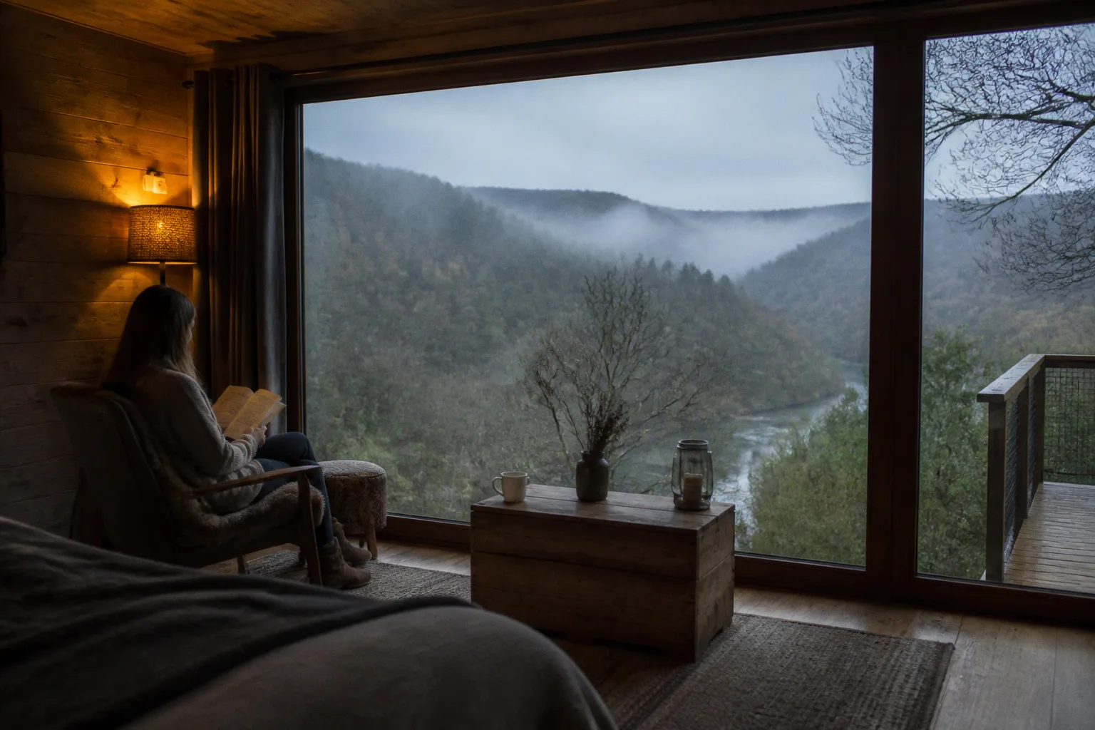 Cabane dans les Ardennes : le séjour déconnecté de Julie