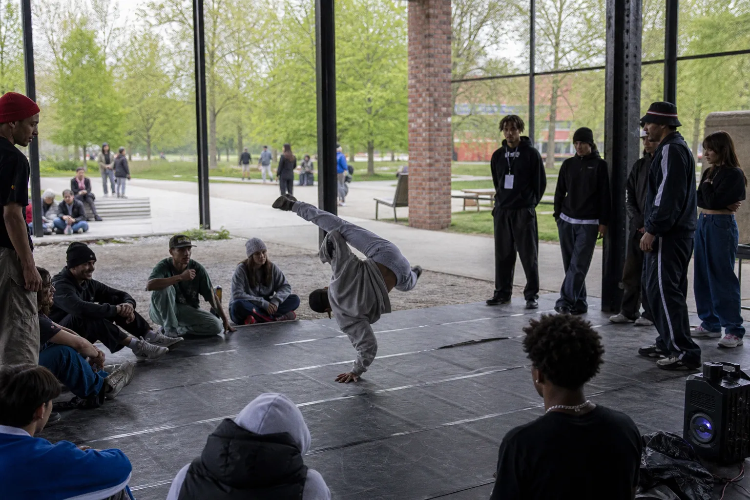 Le parc de la Teinturerie à Roubaix devient le cœur de la culture hip-hop