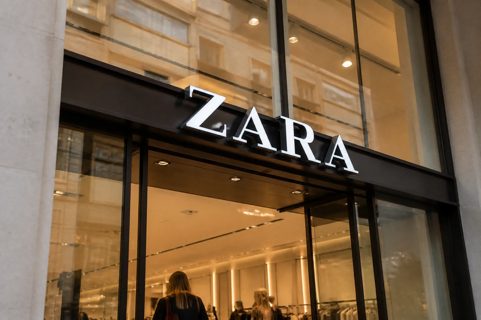 Pourquoi cette jupe Zara en maille structurée supplante la jupe plissée
