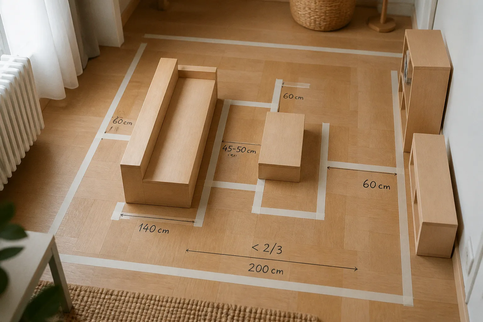 Salon rectangulaire : mes solutions pour optimiser chaque mètre