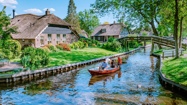 Excursion d'une journée à Giethoorn au départ d'Amsterdam